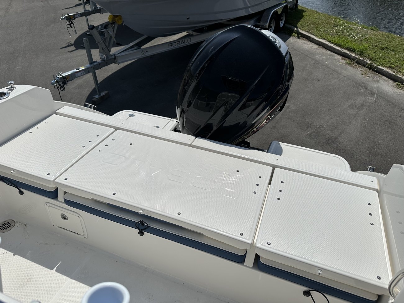 Glass fibers either loose or woven, reinforced with resin and used in the construction of many boats.