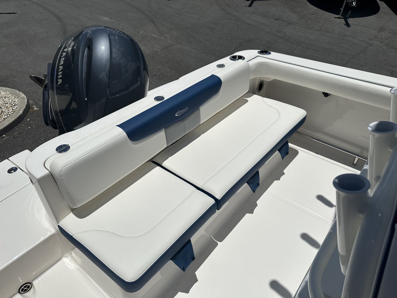 Any boat specifically designed for fishing in salt water.