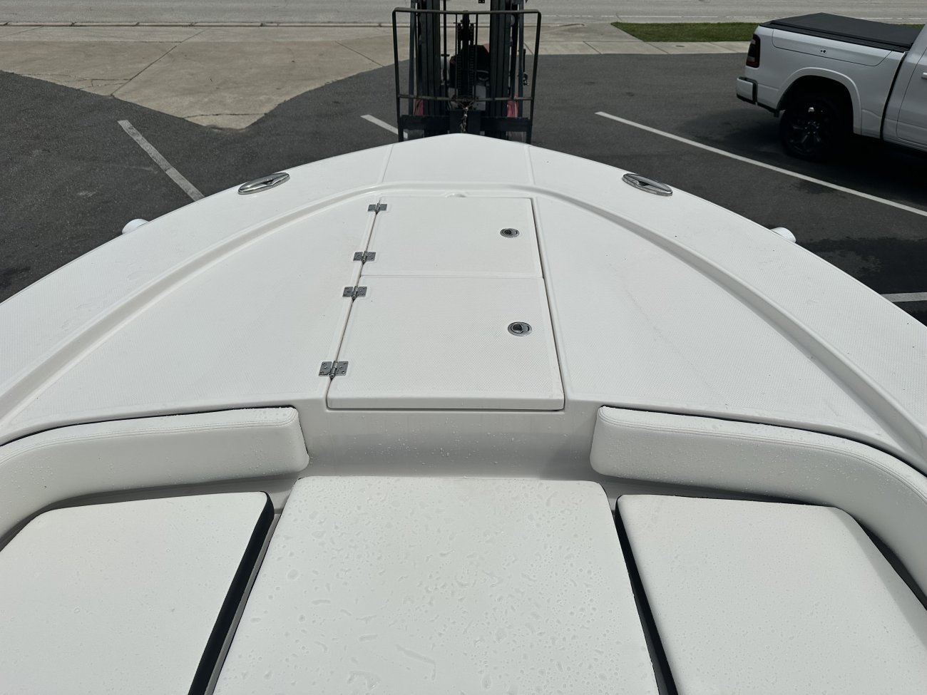 Wakeboarders want a giant wake to launch from as they cross from left to right behind the boat. With the engine set back against the transom, these boats carve a steep, large wake that riders love.