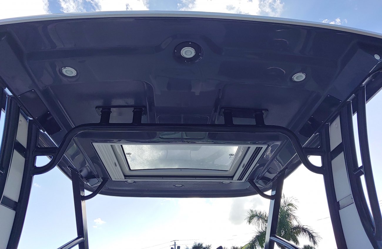 The definition of an outboard motor is a detachable engine mounted on outboard brackets on the stern of your boat.  This configuration will have triple engines.