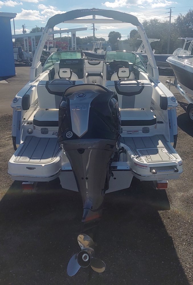 Glass fibers either loose or woven, reinforced with resin and used in the construction of many boats.