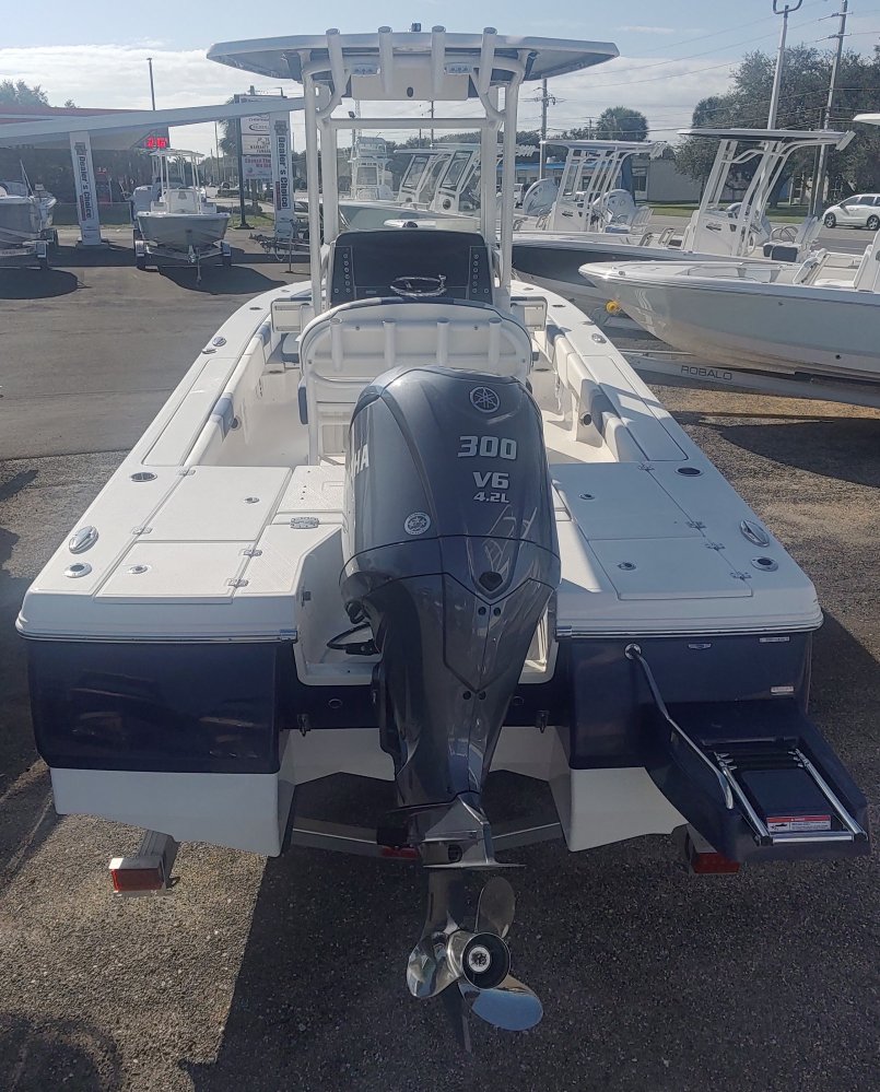 Any boat specifically designed for fishing in salt water.
