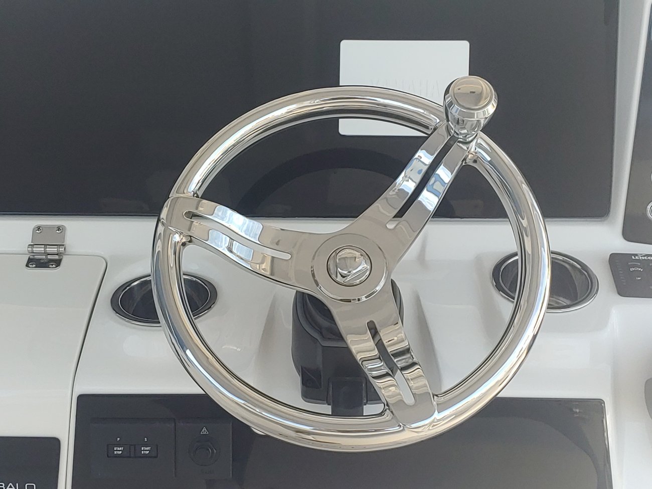 The definition of an outboard motor is a detachable engine mounted on outboard brackets on the stern of your boat.  This configuration will have triple engines.