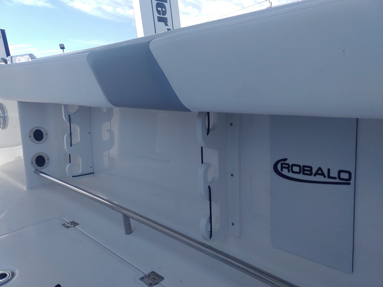 Center console is an open hull boat where the console of the boat is in the center. The boat deck surrounds the console so that a person can walk all around the boat from stern to bow with ease. Most center consoles are powered by outboard motors.