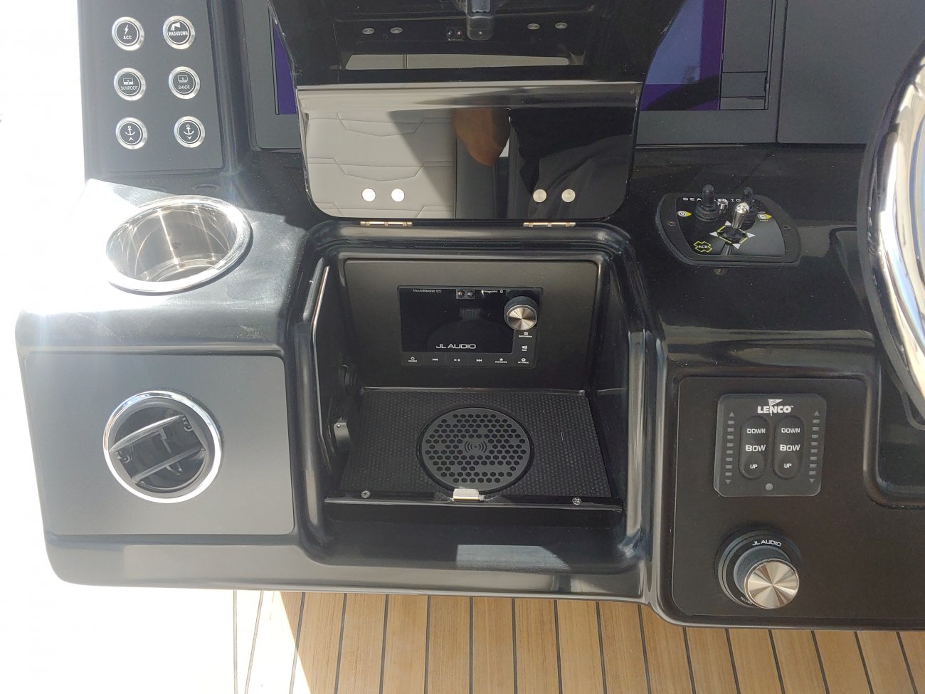 Any boat specifically designed for fishing in salt water.