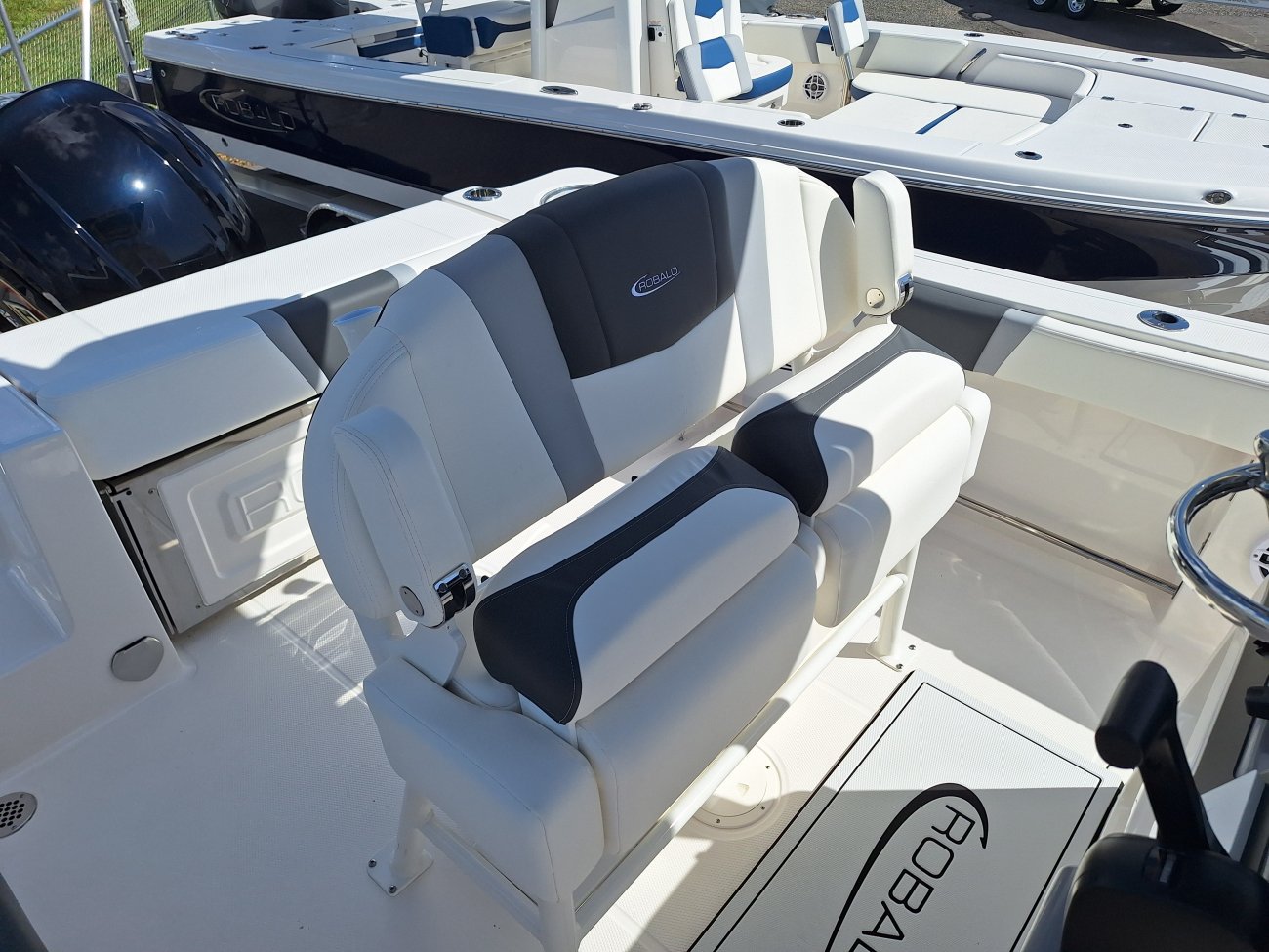Any boat specifically designed for fishing in salt water.