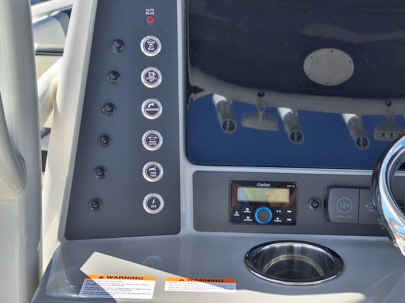 Any boat specifically designed for fishing in salt water.