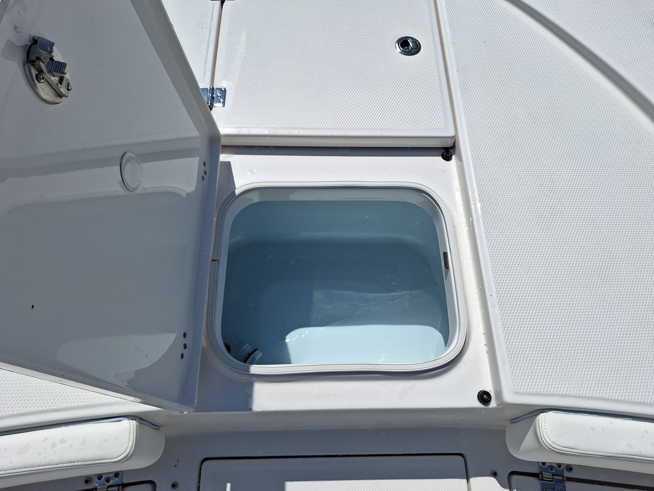 Any boat specifically designed for fishing in salt water.