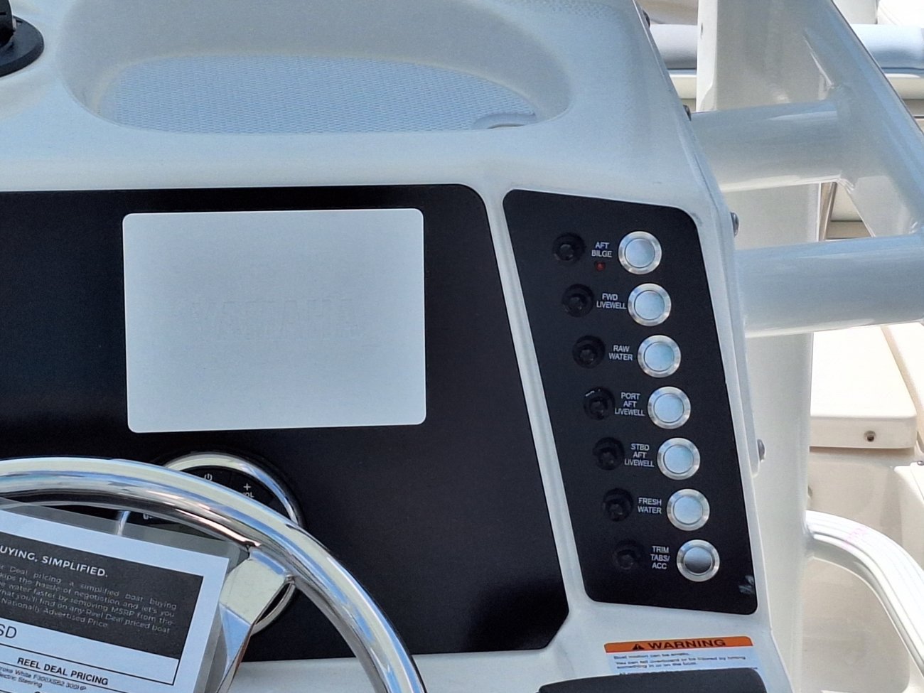 Any boat specifically designed for fishing in salt water.